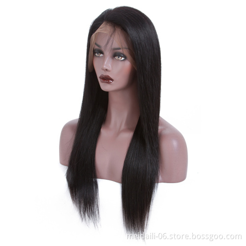 Brazilian Lace Front Wigs Natural color Human Hair Wig For Black Women
